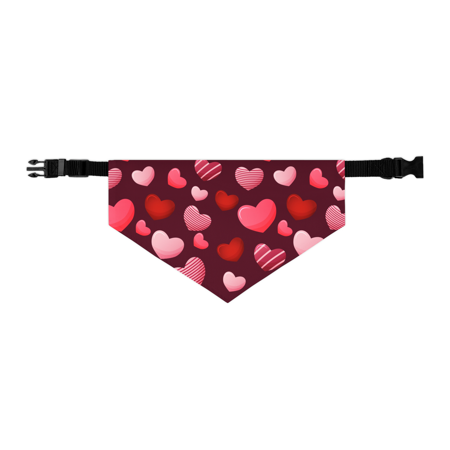 Valentine Hearts Dog Bandana