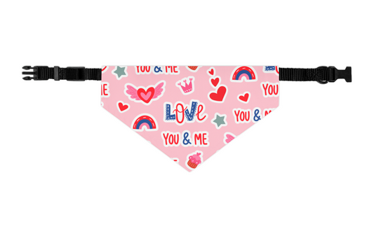 You and Me Dog Bandana